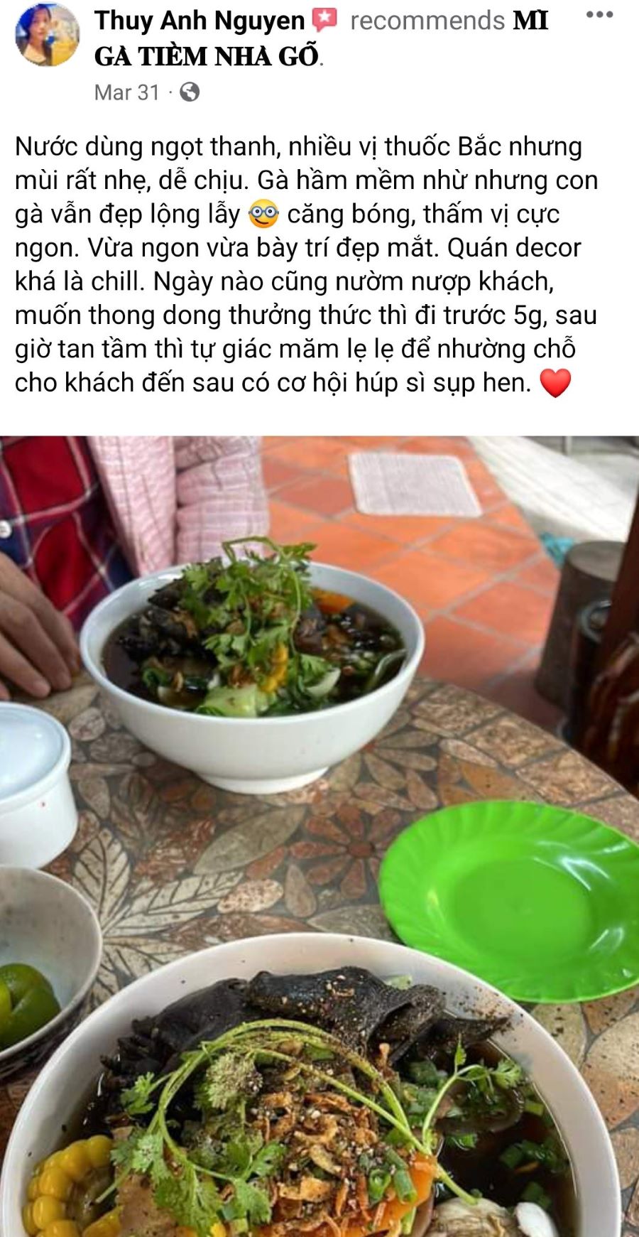 Mì Gà Tiềm Nhà gỗ, món ăn bổ dưỡng bạn nên thử 5