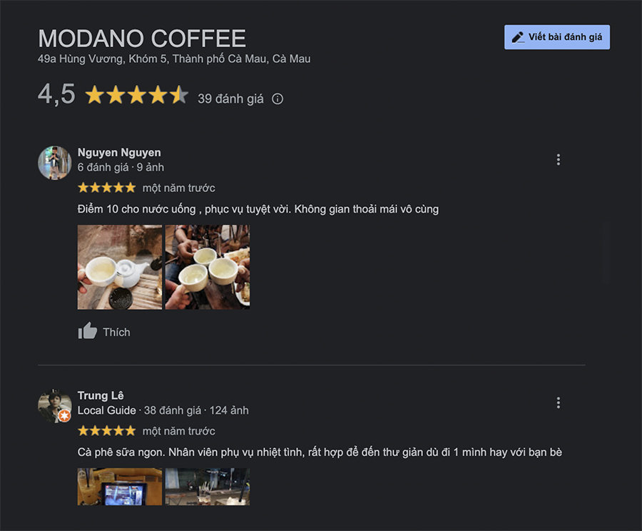 Modano Coffee Cà Mau, độc đáo không gian đặc trưng của vùng đất chín rồng 10