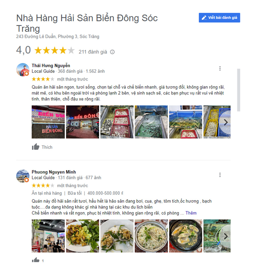 Nhà Hàng Hải Sản Biển Đông Sóc Trăng và hương vị nức lòng thực khách 11