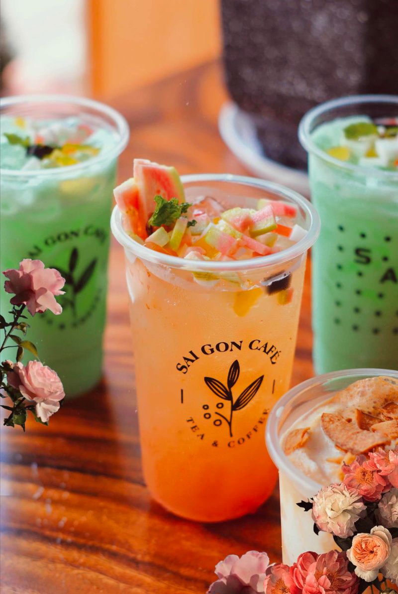 Saigon coffee and tea Kiên Giang với không gian đầy sức hút 5