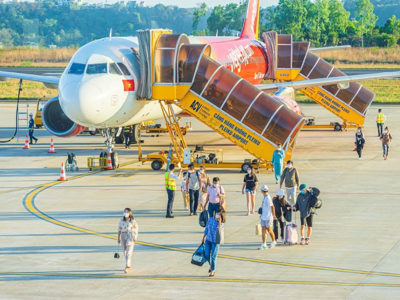 Sân bay Pleiku Gia Lai có những chuyến bay nào? Chi tiết lịch trình, giá vé 4