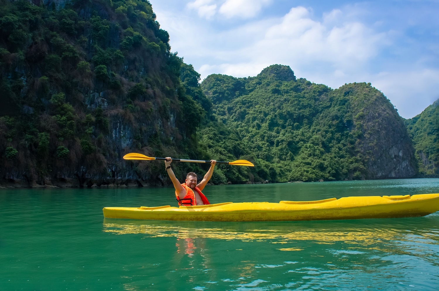 TRẢI NGHIỆM CHÈO THUYỀN KAYAK Ở TRÀNG AN