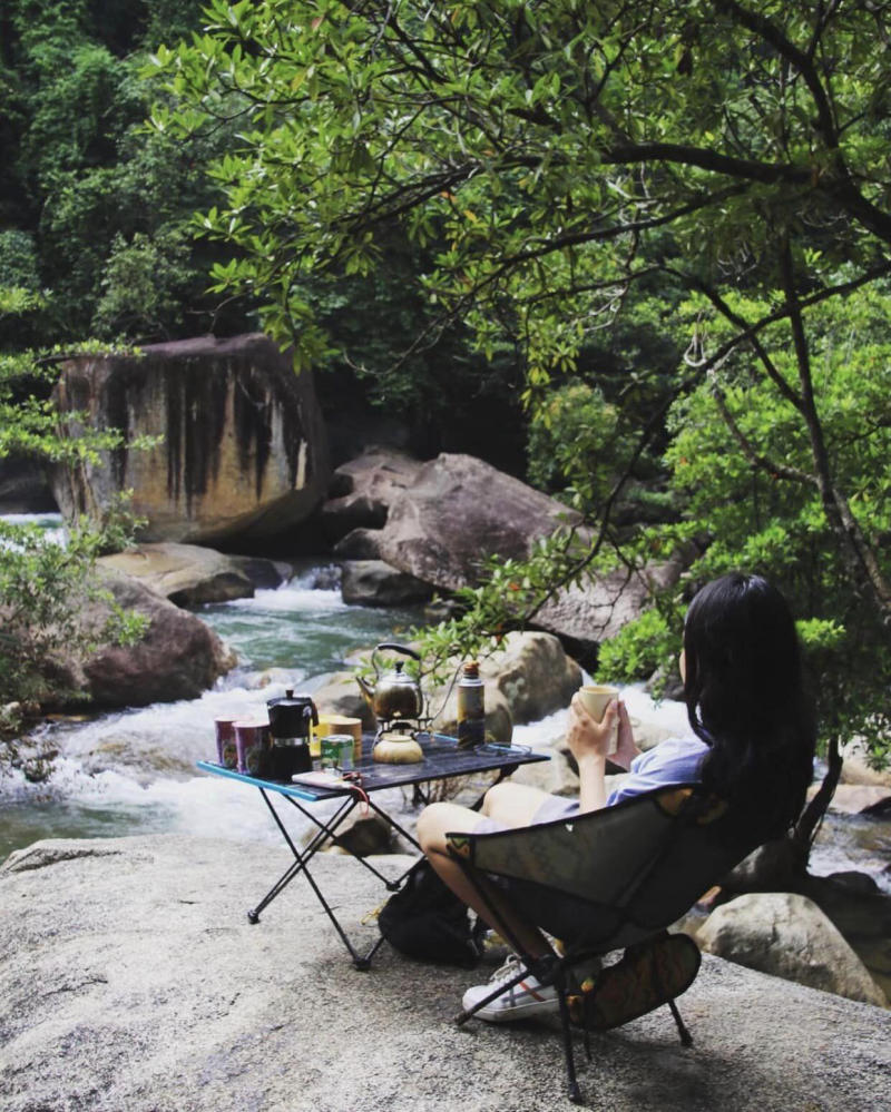 Thác Bà Tánh Linh, vẻ đẹp nguyên sơ của núi rừng Bình Thuận 10
