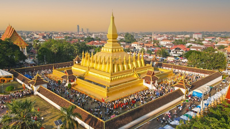 Thạt Luổng, kỳ quan kiến trúc gắn liền với văn hóa Phật giáo tại Lào 10
