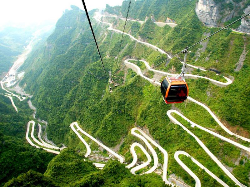 Cổng trời Thiên Môn Sơn, nơi đất trời giao thoa tuyệt đẹp 9
