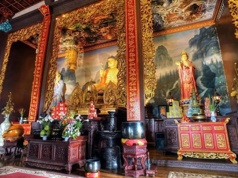 Thiền viện Thiên Hưng, điểm tham quan tâm linh nổi tiếng với vẻ đẹp yên bình 5