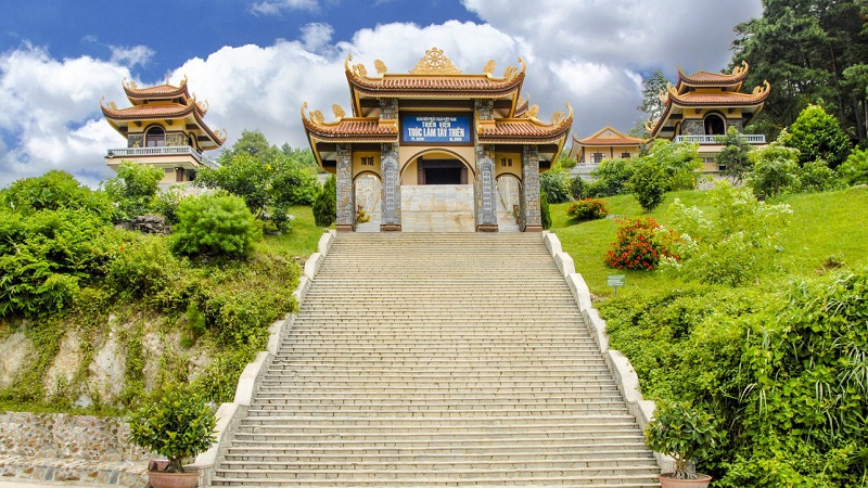 Thiền viện Trúc Lâm Tây Thiên, chốn bồng lai tiên cảnh bình yên ở Tam Đảo 5