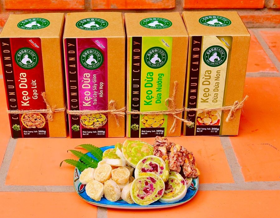 Tìm hiểu Cocofarm Store với loạt sản phẩm kẹo dừa ngon ngọt 3