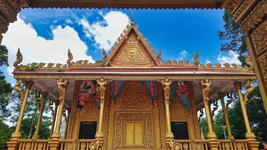 Tìm về những ngôi chùa Khmer ở Tịnh Biên, không gian tôn giáo độc đáo 4
