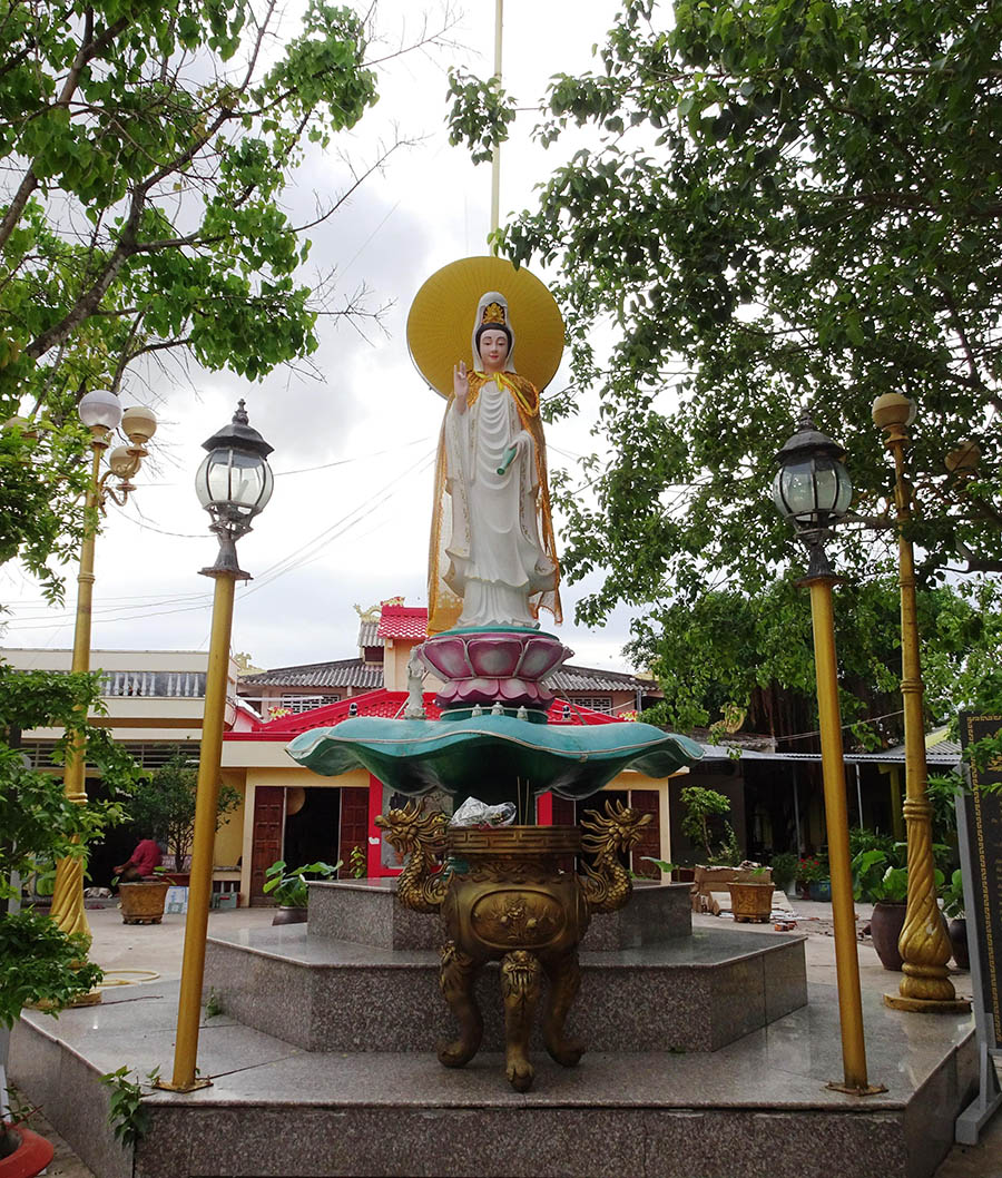 Vãn cảnh chùa Kim Sơn Cà Mau, nơi tu tập an yên vùng Đất Mũi 6