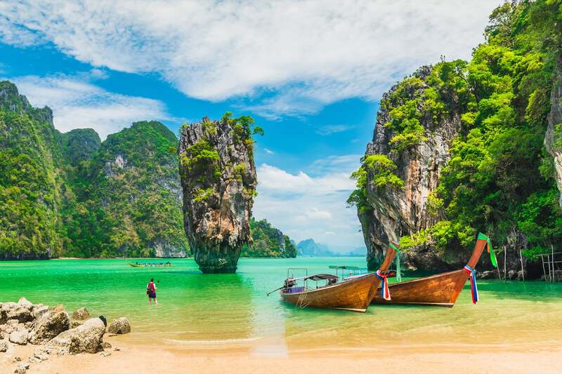Vịnh Phang Nga nơi biển cả hòa quyện với bầu trời Thái Lan 2