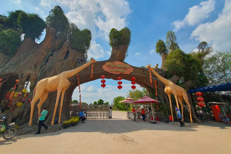 Chơi gì ở vườn thú Mỹ Quỳnh, điểm du lịch Long An nổi tiếng 2