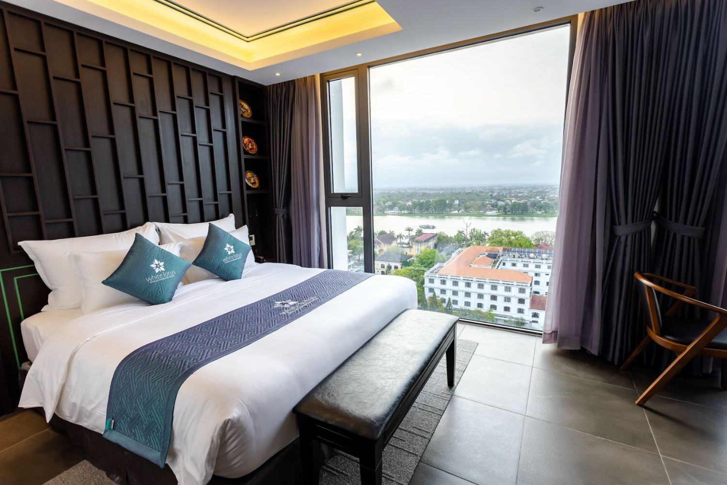 White Lotus Hotel Huế mang những nét kiến trúc đậm phong cách cung đình 7