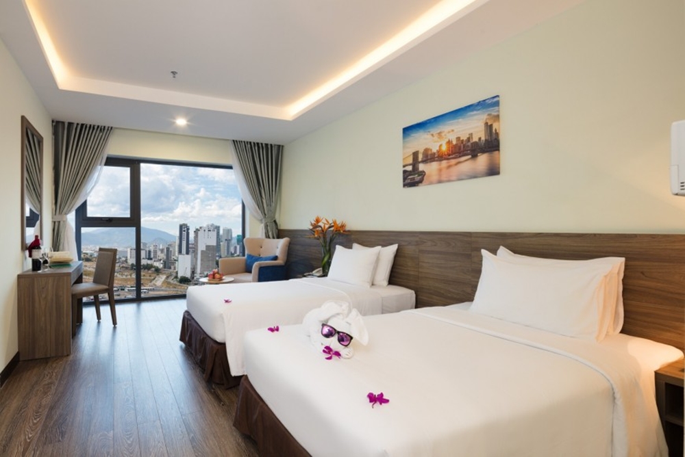 Xavia Hotel - Khách sạn 4 sao sở hữu view bao trọn vịnh Nha Trang 6