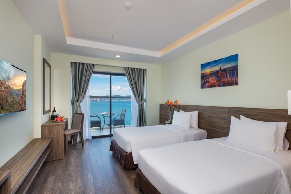 Xavia Hotel - Khách sạn 4 sao sở hữu view bao trọn vịnh Nha Trang 9