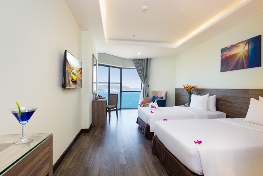 Xavia Hotel - Khách sạn 4 sao sở hữu view bao trọn vịnh Nha Trang 12