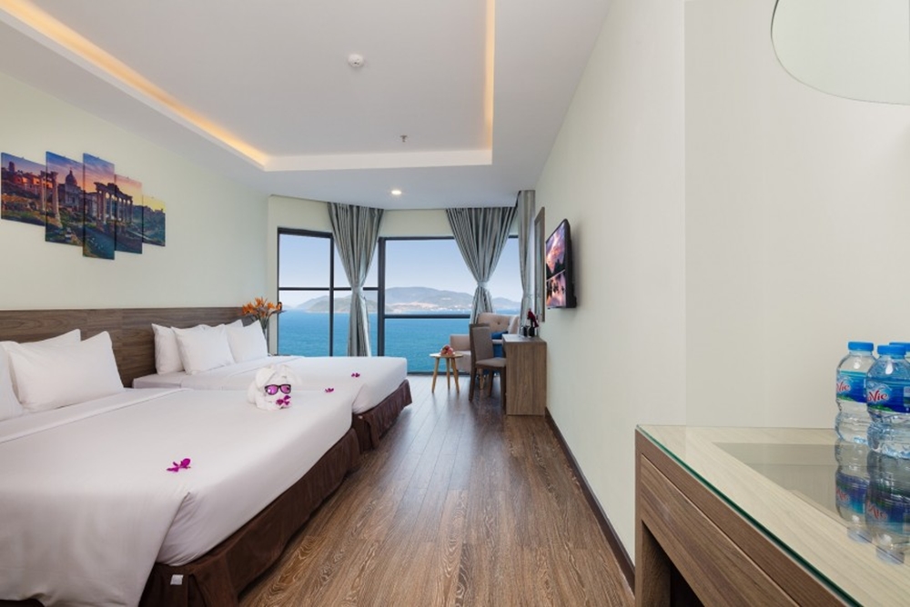 Xavia Hotel - Khách sạn 4 sao sở hữu view bao trọn vịnh Nha Trang 15