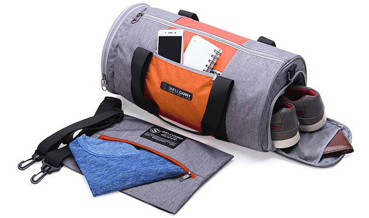 Túi trống Simplecarry Gymbag S Orange/Grey