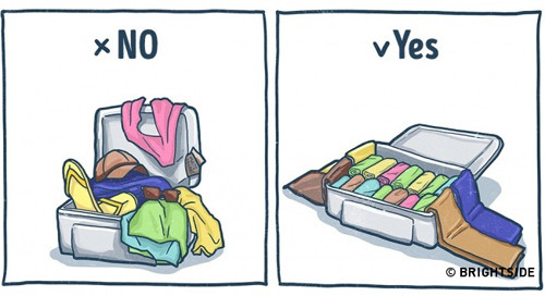 10 mẹo “ném” cả tủ đồ vào vali khi đi du lịch 4