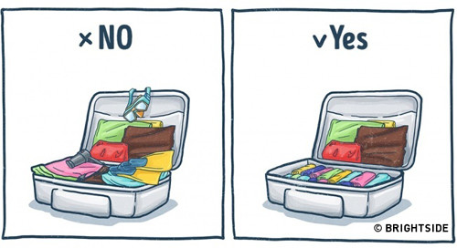 10 mẹo “ném” cả tủ đồ vào vali khi đi du lịch 11