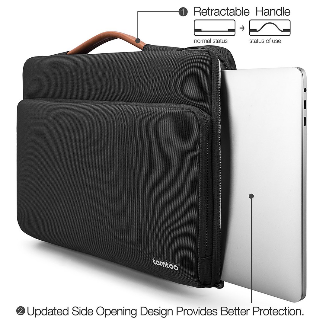 Túi Xách Tomtoc A14-B02H Briefcase MB Pro 13” NEW S Black 4