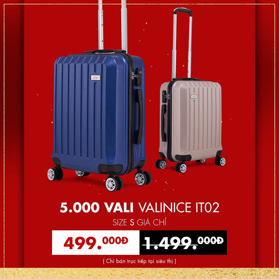 Chương trình sắp kết thúc, điểm mặt ngay Top vali bán chạy những ngày qua!!! 2