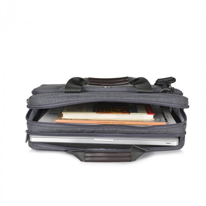 Túi Xách Mikkor The Ralph Briefcase M Black