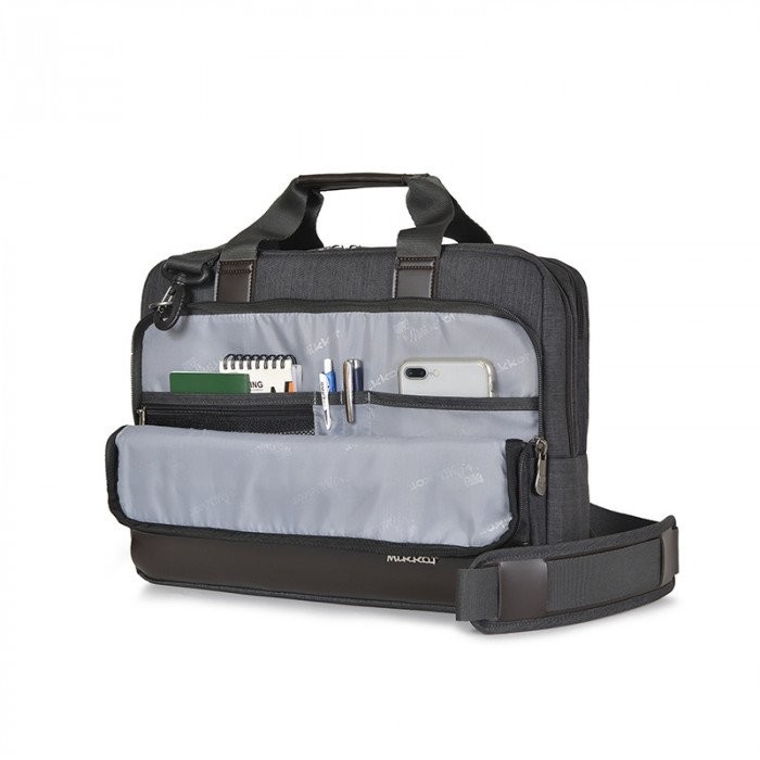 Túi Xách Mikkor The Ralph Briefcase M Black