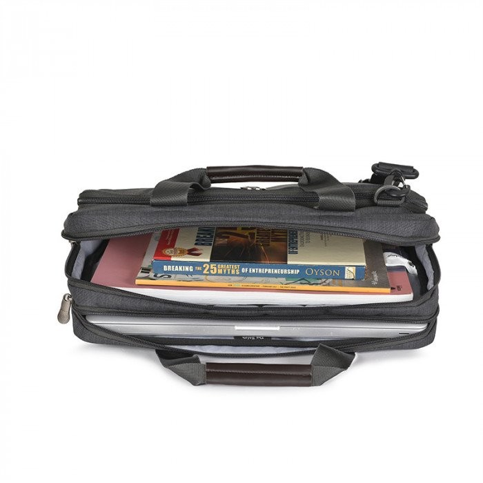 Túi Xách Mikkor The Ralph Briefcase M Black