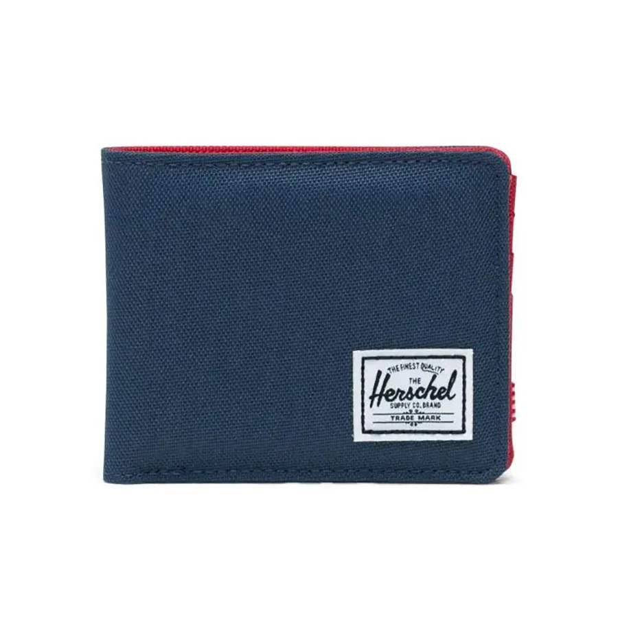 Ví đựng tiền Herschel Roy RFID Wallet S Navy/Red