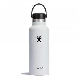 Bình nước Hydro Flask Standard Flex Cap S18SX - 18 Oz 532ml White