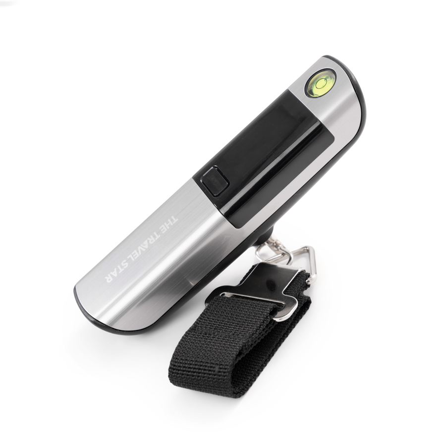 The Travel Star C00 - 349 Digital Luggage Scale With Tape Measure S Silver