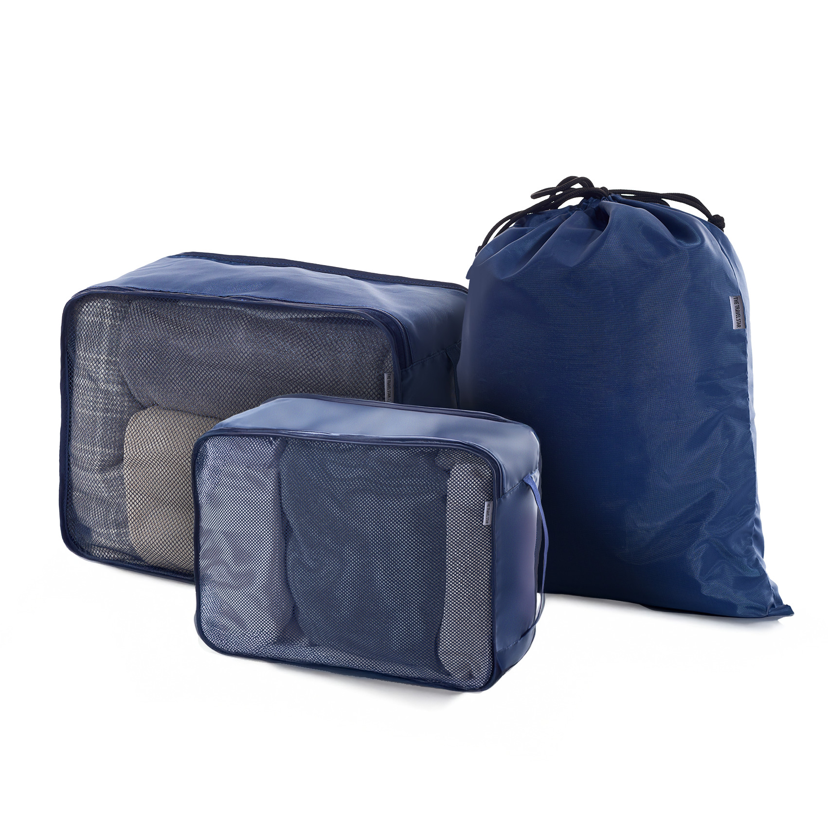 The Travel Star Foldable Travel Set 3In1 M Navy