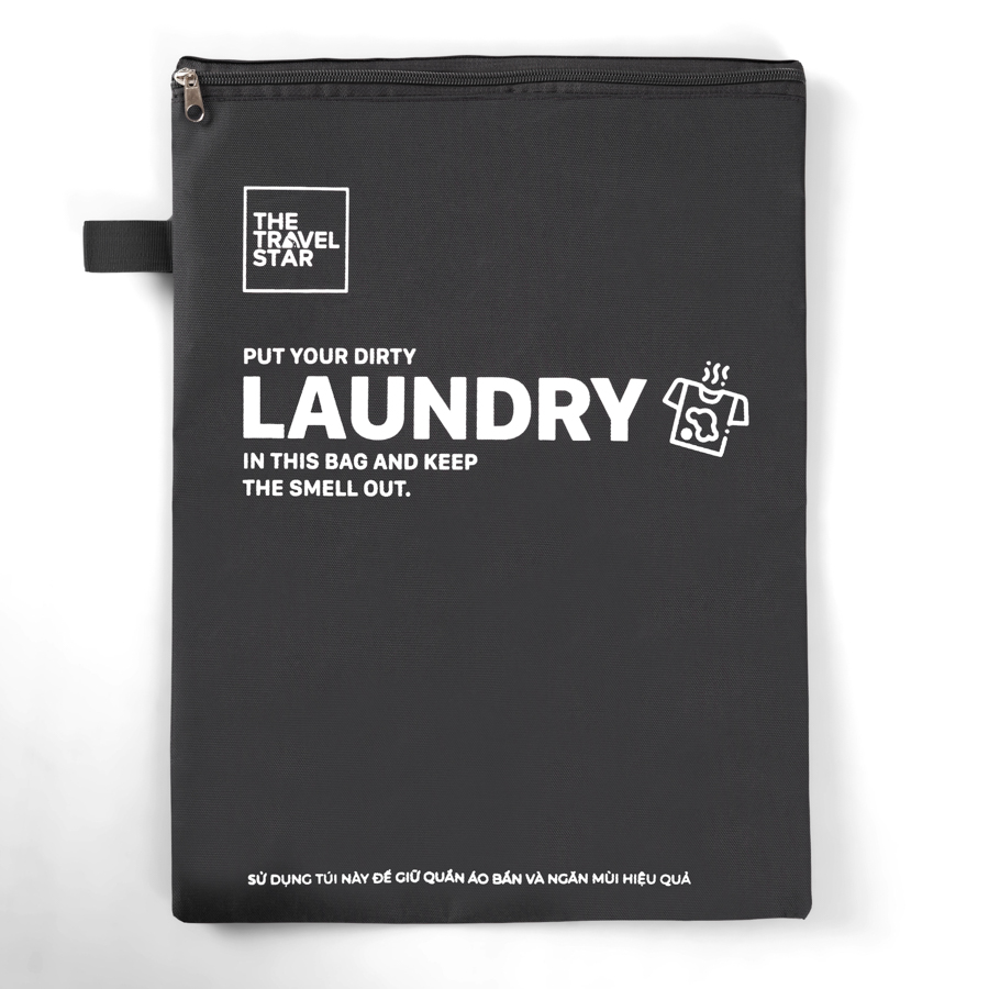 The Travel Star Laundry Bag S Grey