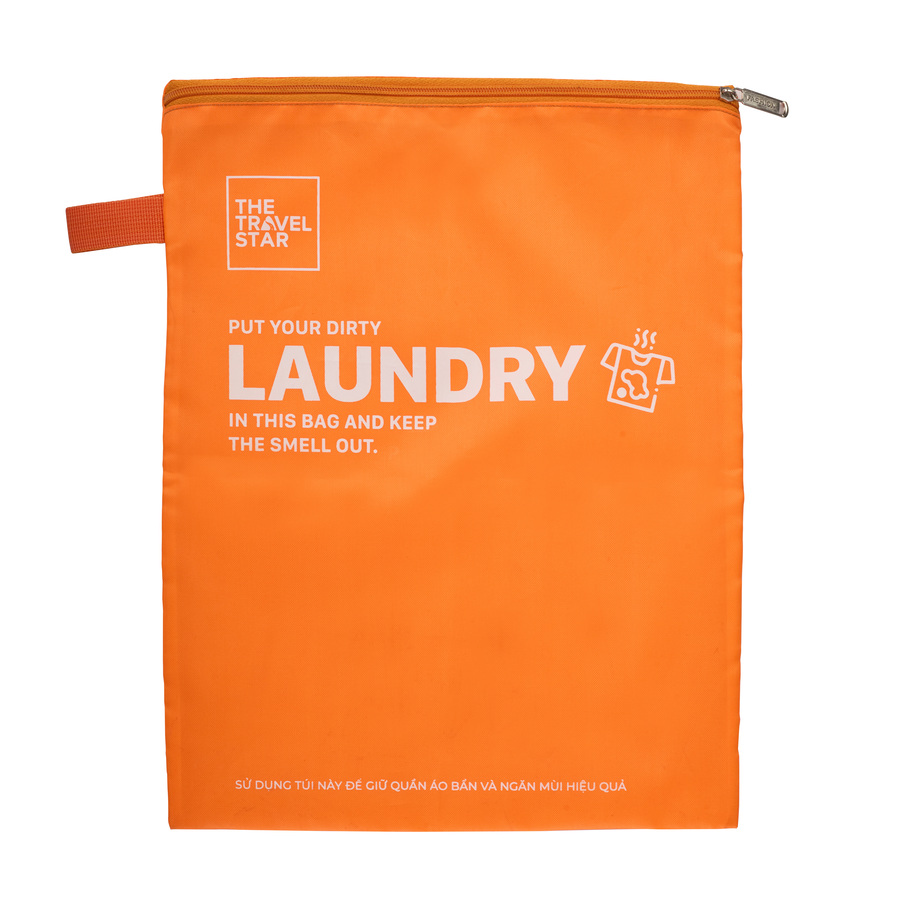 The Travel Star Laundry Bag S Orange