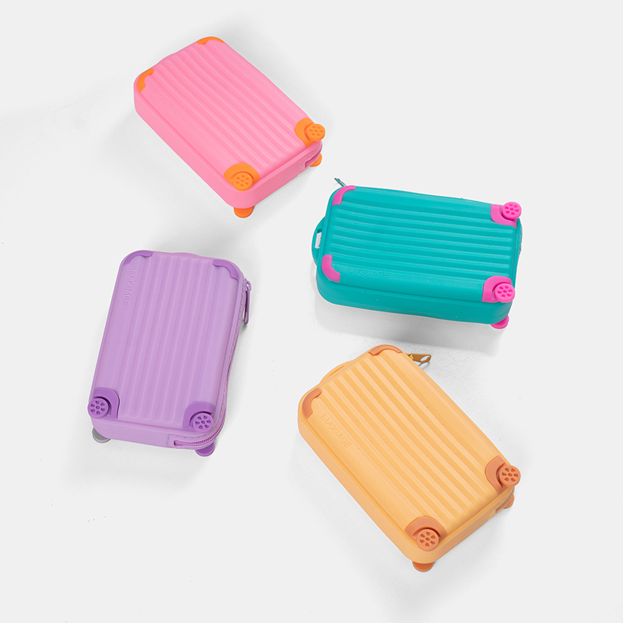 Túi phụ kiện du lịch The Travel Star Silicon Key Bag S Purple