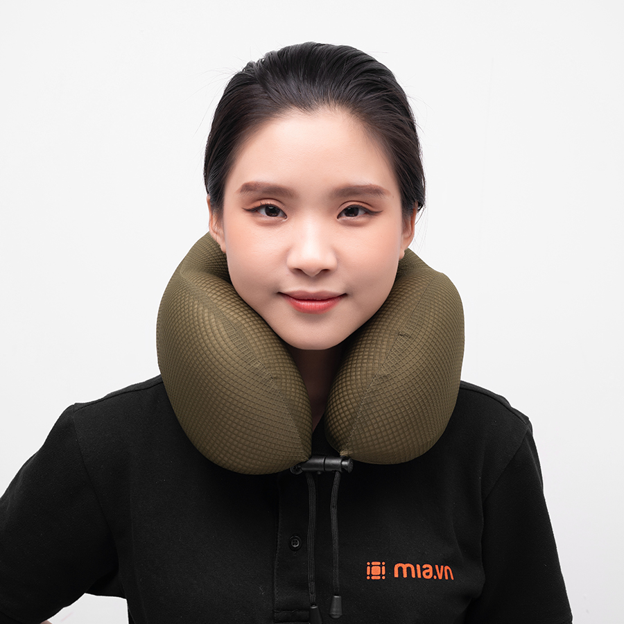 The Travel Star Ta33217 Travel Neck Pillow S Dark Green