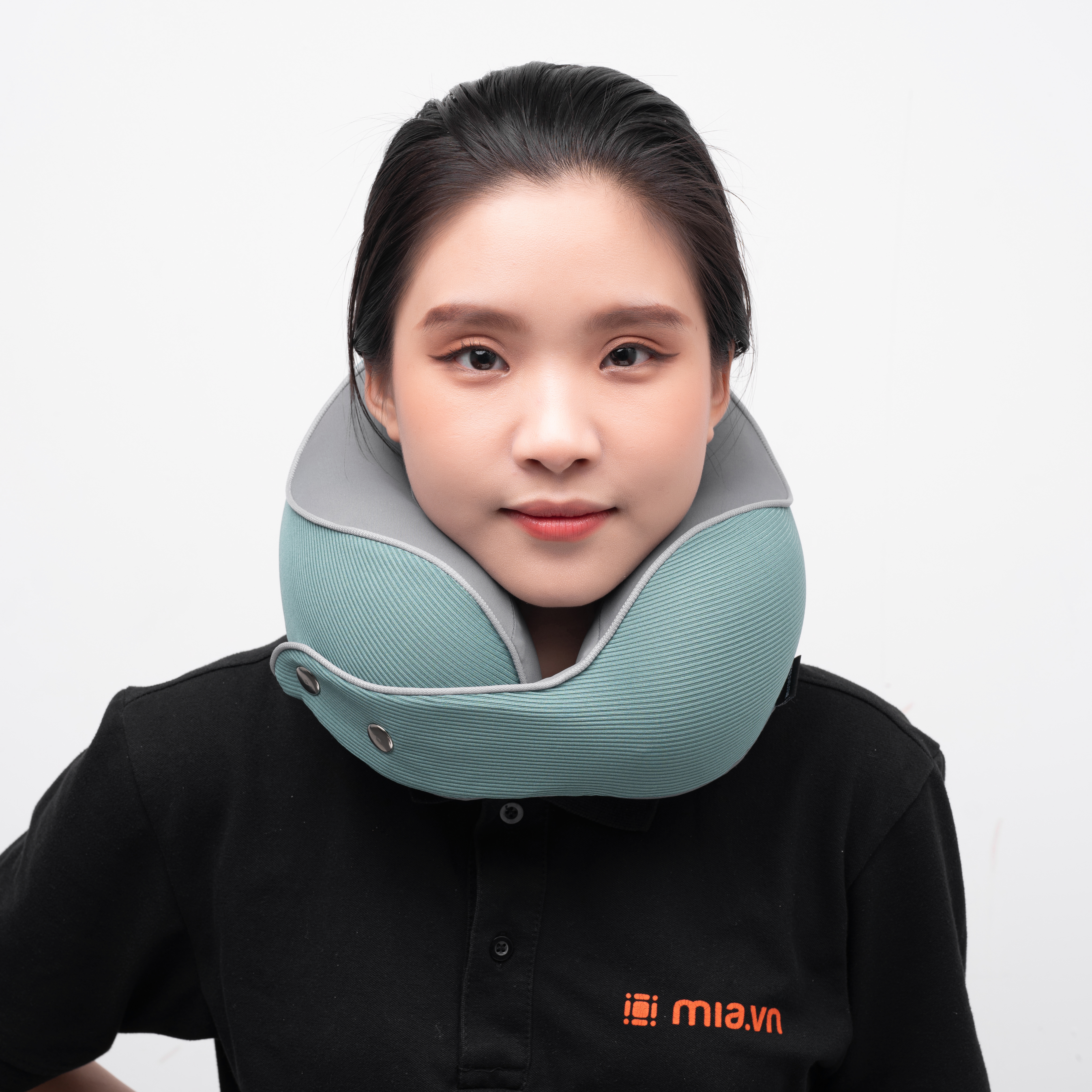 The Travel Star Ta33222 Travel Neck Pillow S Dark Green