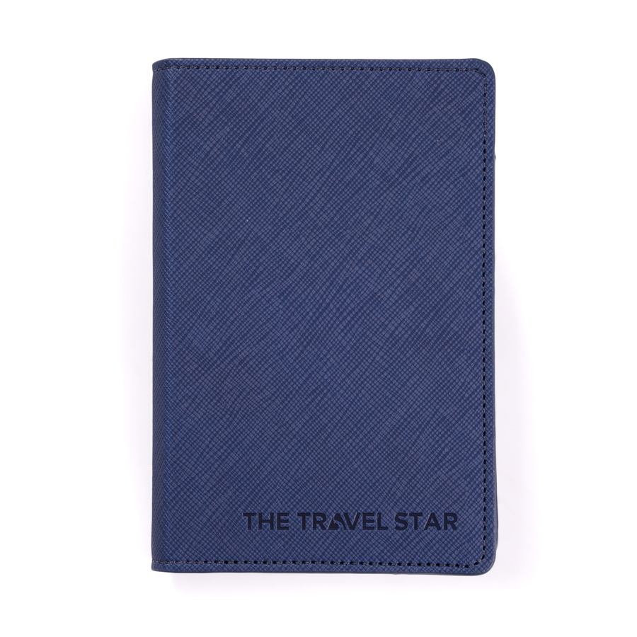 The Travel Star Xplus Passport Cover S Navy