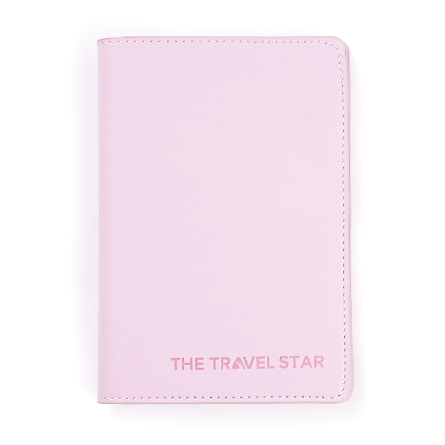 The Travel Star Xplus Passport Cover S Pink