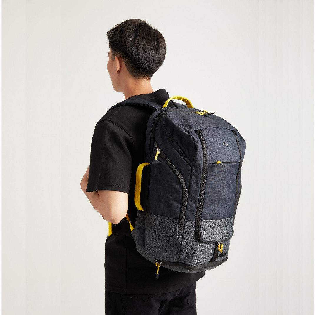 Balo Solo Velocity Max Backpack 17.3” - ACV732 M Black 9