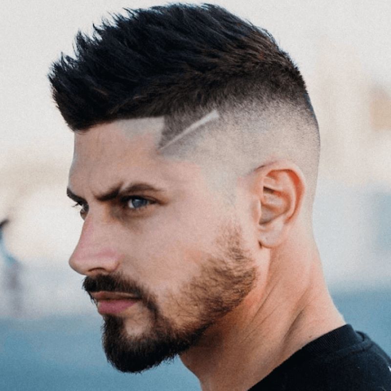 Top 20 kiểu kẻ tóc nam đẹp theo xu hướng tattoo hair 2022  The Fist  Barbershop