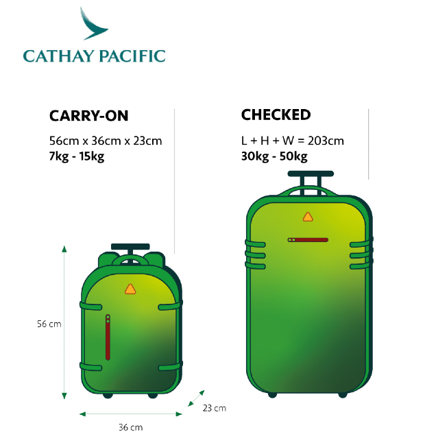 Tổng hợp các quy định về hành lý của Cathay Pacific 3