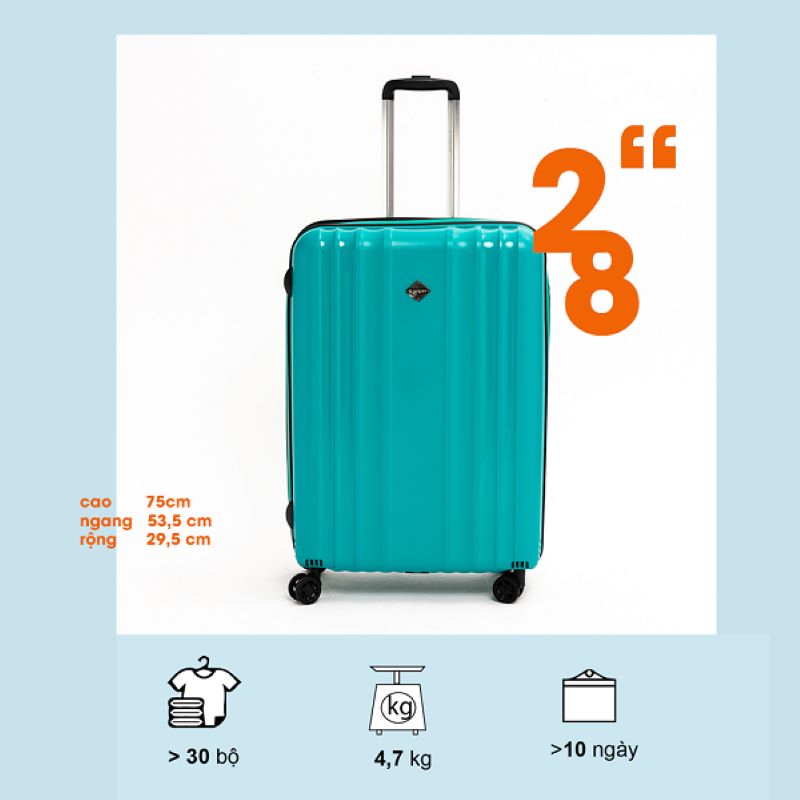 Khám phá vali 7 tấc và check qua hàng loạt những sản phẩm nổi bật 2
