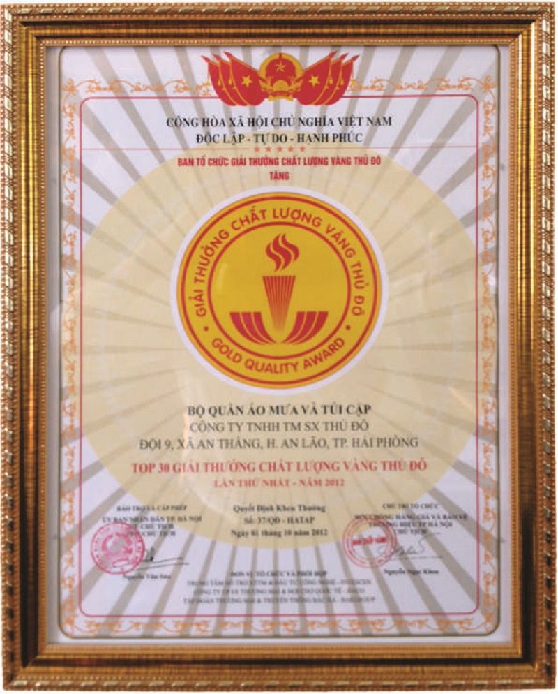 Vali kéo Thủ Đô Vàng, thương hiệu của gia đình Việt Nam 4