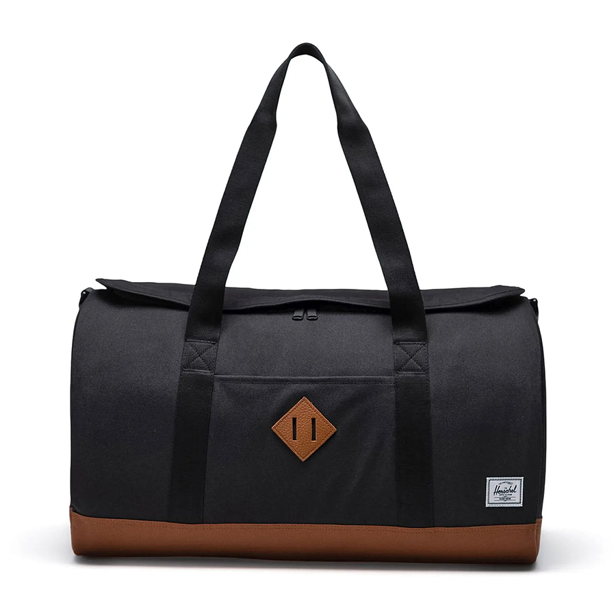 Herschel Heritage Tm Duffle Standard M Black/Saddle Brown