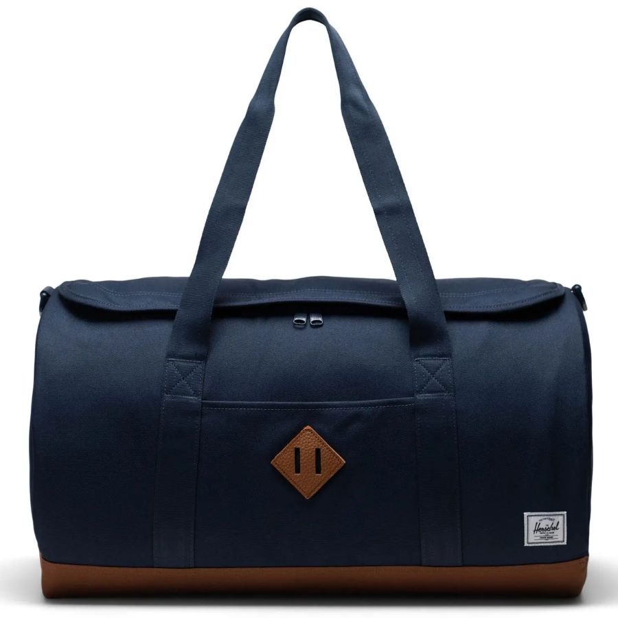 Herschel Heritage Tm Duffle Standard M Navy/Saddle Brown