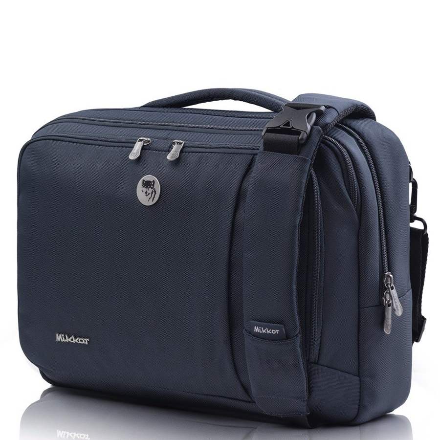 Túi Xách Mikkor The Gibson Briefcase M Dark Navy