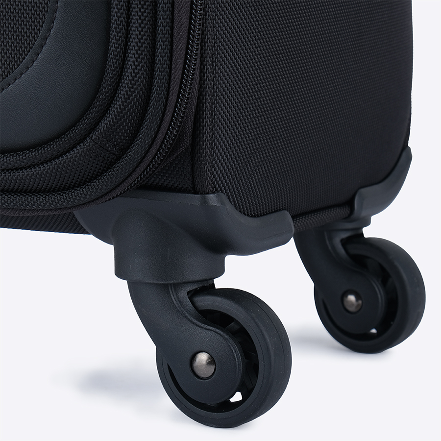 Vali kéo vải Beatas JP20 Wide Black