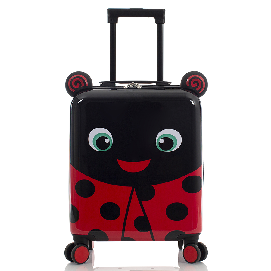 Heys Vali Super Tots Spinner Lady Bug M Red